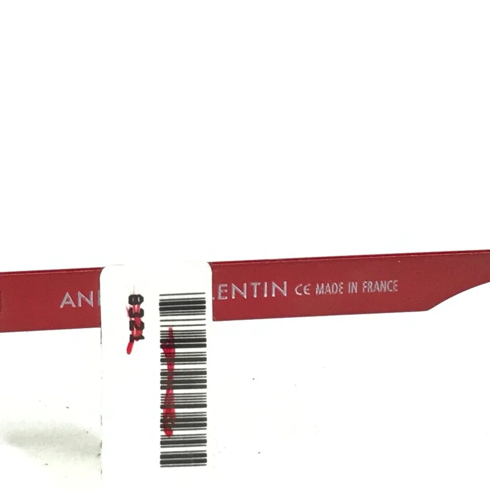 Anne et Valentin Eyeglasses Frames LED U 116 Brown Red Rectangular 45-25-135